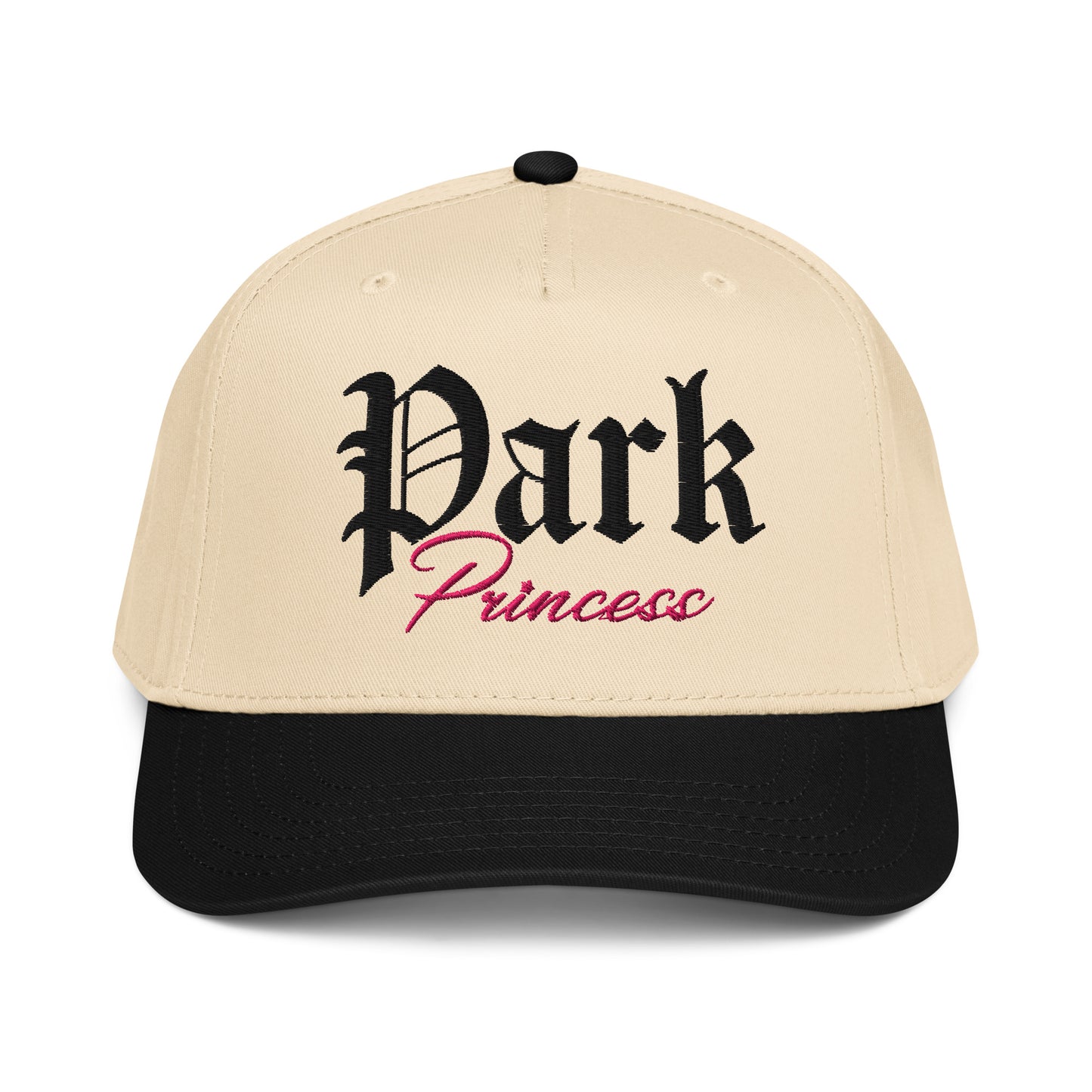 park princess theme park disney inspired baseball cap in black