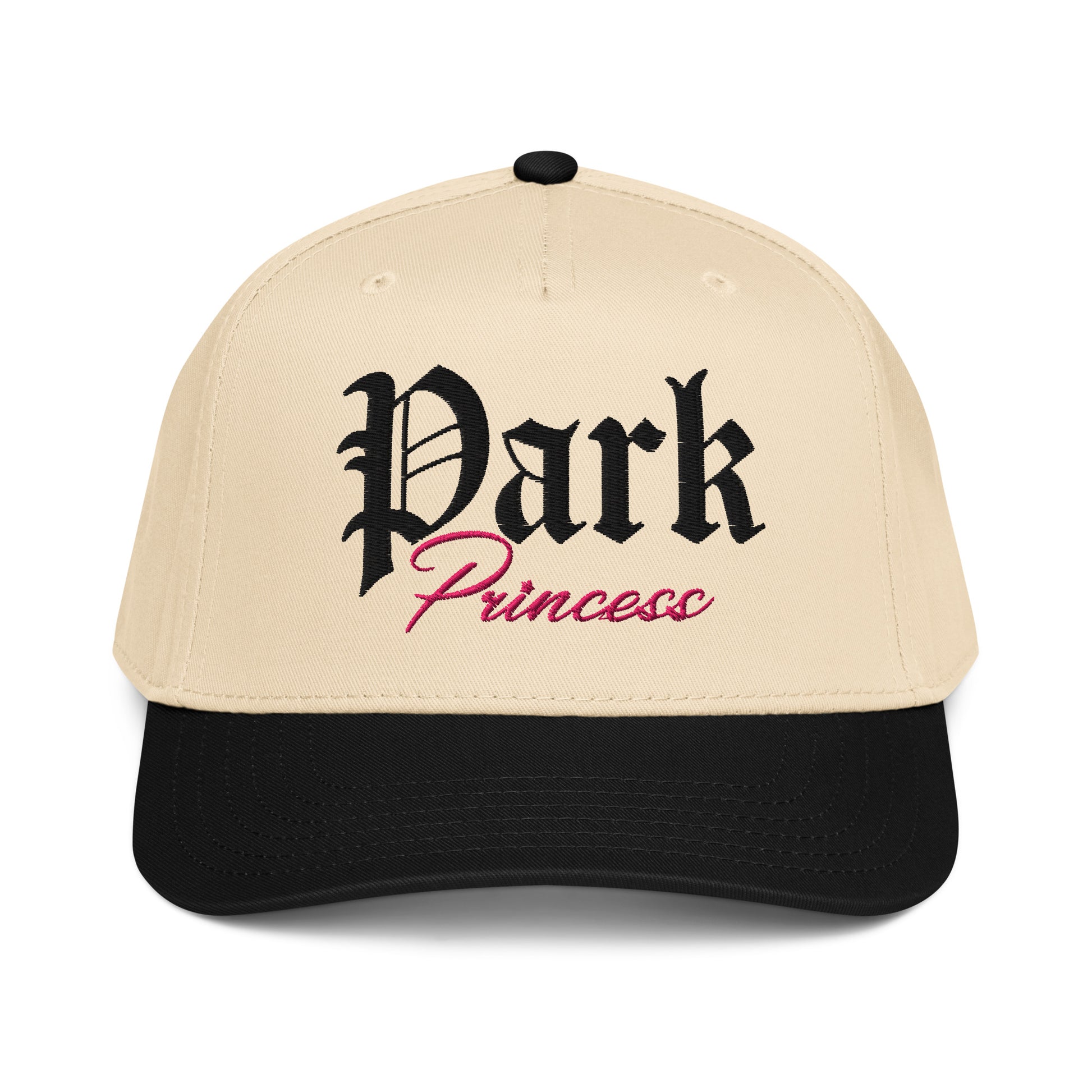 park princess theme park disney inspired baseball cap in black