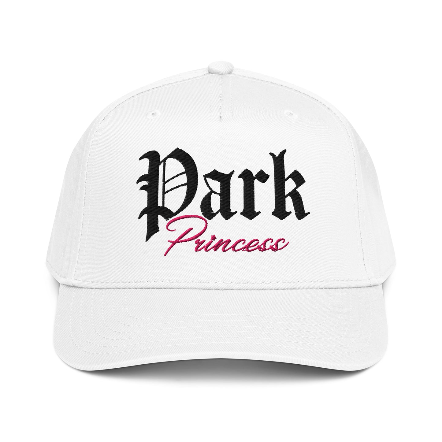 park princess theme park disney inspired baseball cap in white