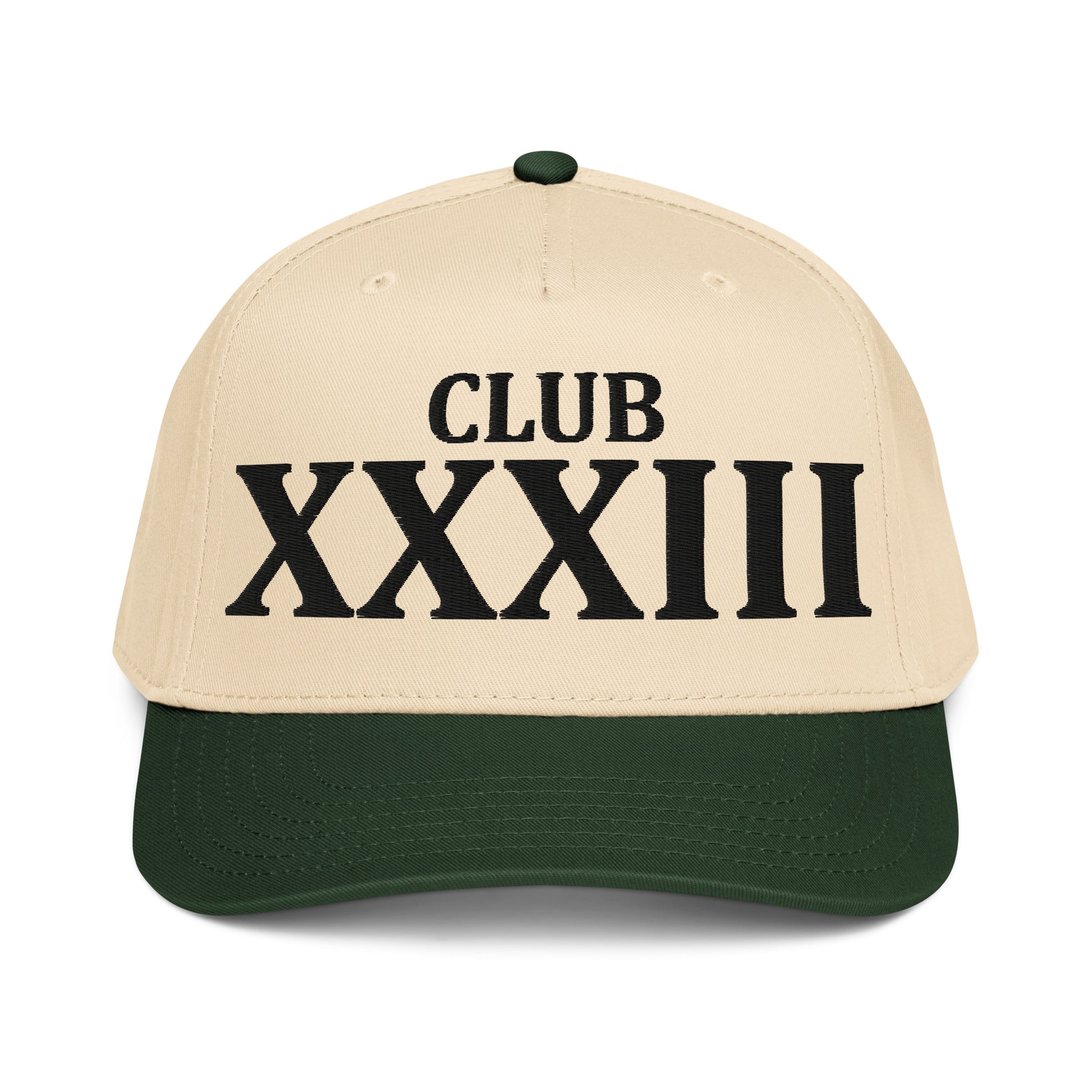 disney inspired club 33 baseball cap  green