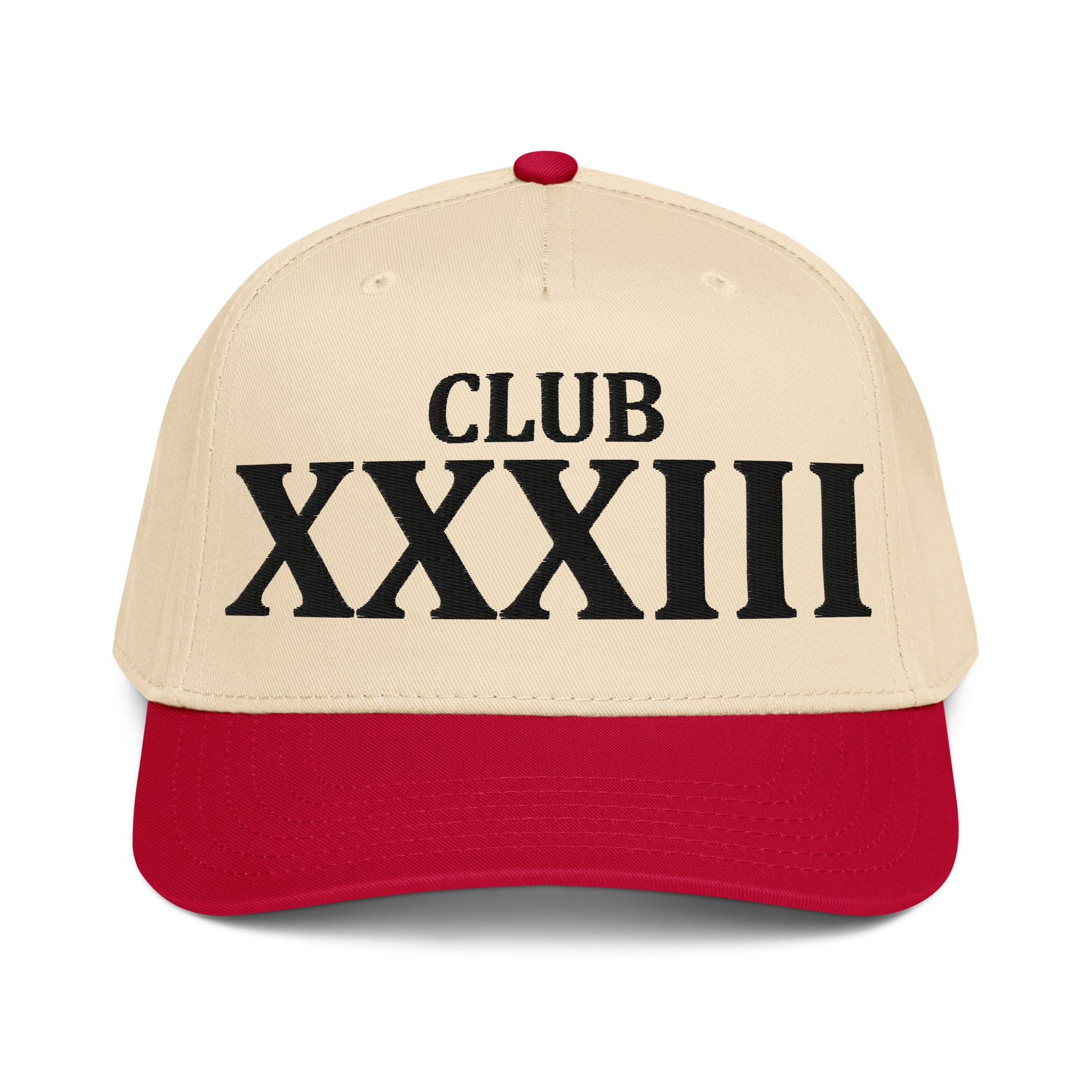 disney inspired club 33 baseball cap red