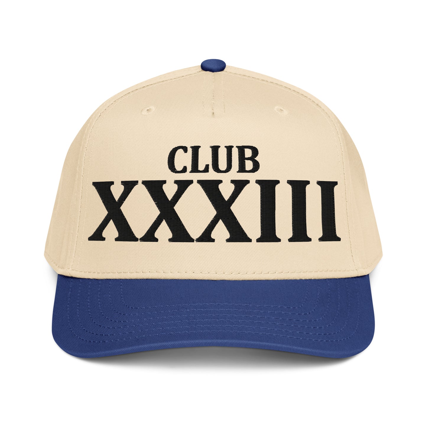 disney inspired club 33 baseball cap royal blue