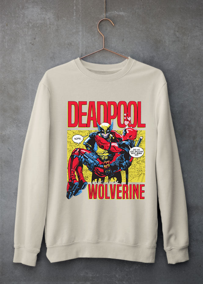 Deadpool & Wolverine Bubs Sand Sweatshirt