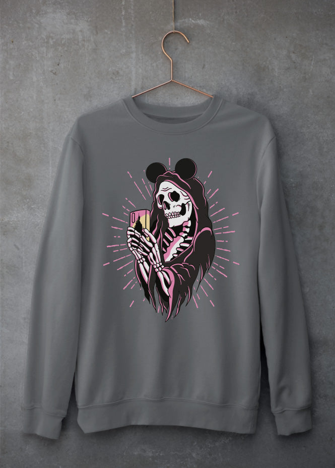 Grim Reaper Grey Sweatshirt