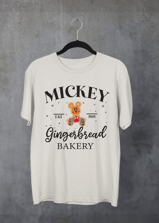 Mickey Bakery Christmas Sand T-Shirt