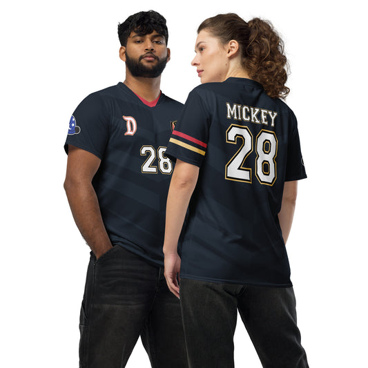 Mickey Mouse inspired Football shirt. Vintage style Disney inspired soccer shirt