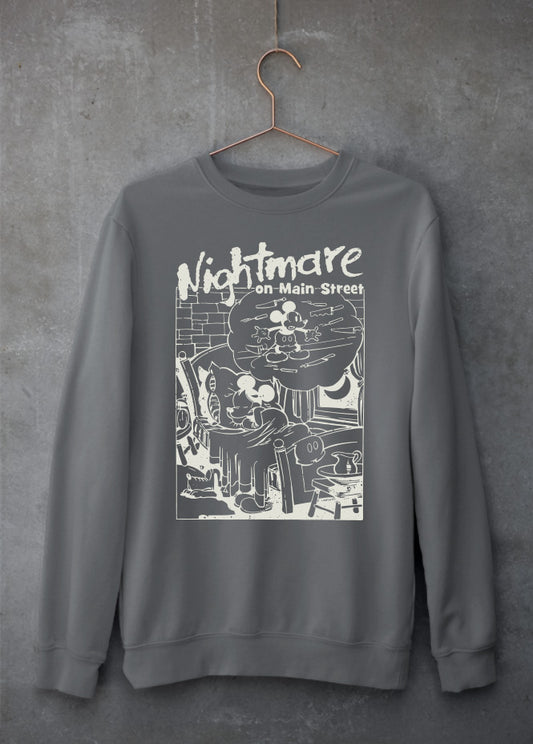 Nightmare on Main Street Grey Sweatshirt