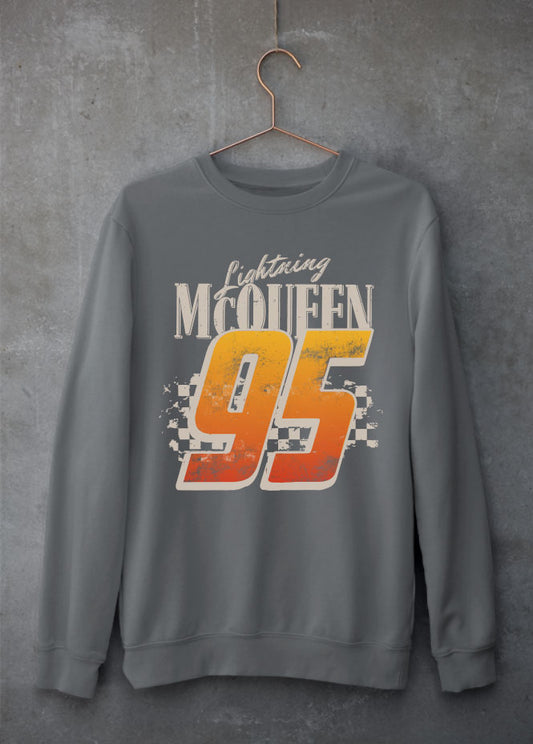 Racing McQueen Grey Sweatshirt