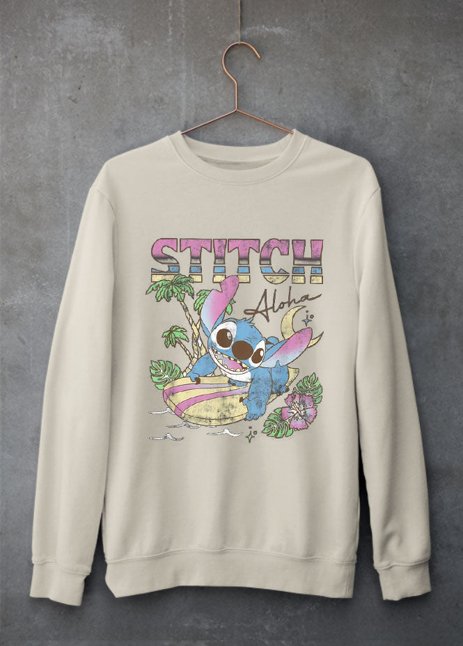 Aloha Stitch Sand Sweatshirt