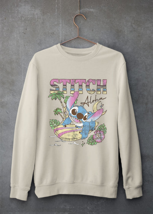 Aloha Stitch Sand Sweatshirt