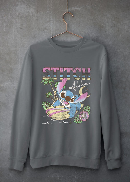 Aloha Stitch Grey Sweatshirt