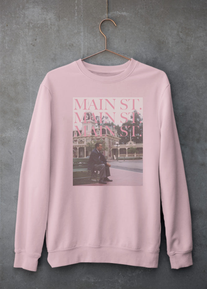 Walt Main Street Pink Sweatshirt