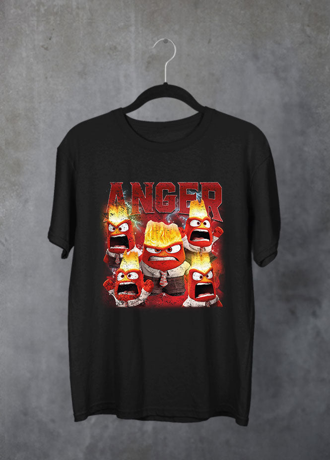 Anger Black T-Shirt