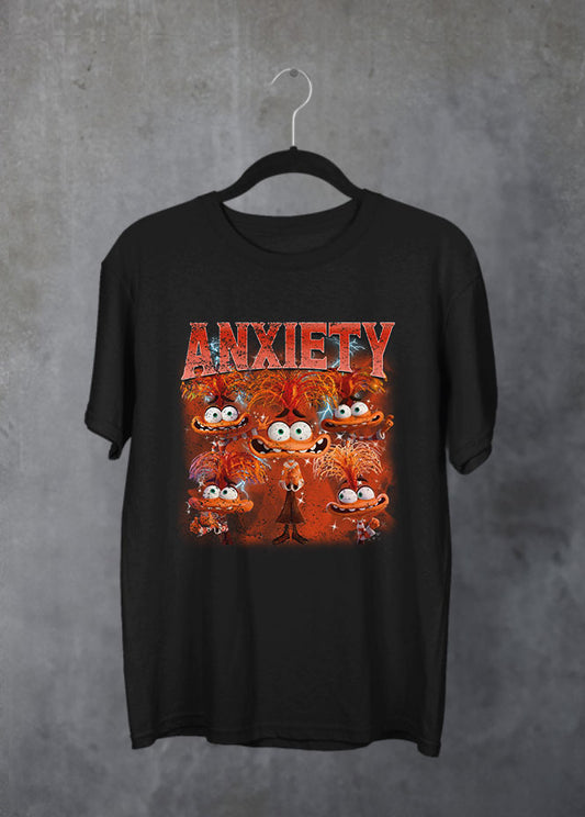 Anxiety Black T-Shirt