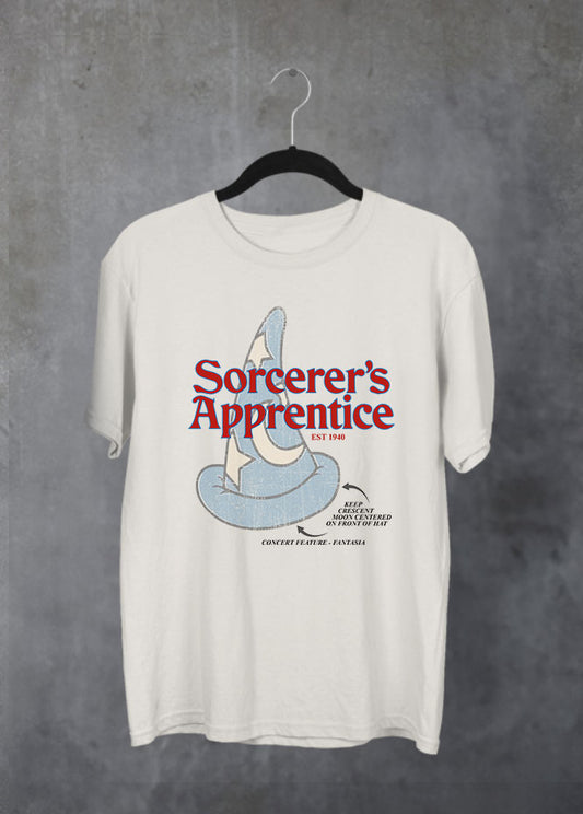 Sorcerer’s Apprentice inspired T-shirt featuring Sorcerer’s Apprentice hat