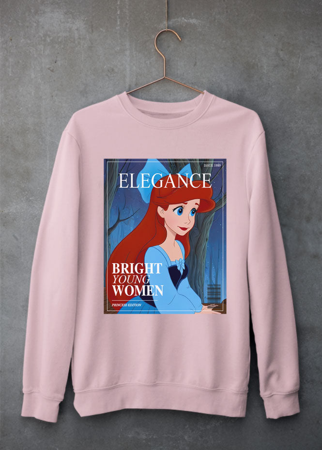 Ariel Cover Pink Sweatshirt