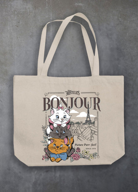 Aristocats Natural Tote Bag