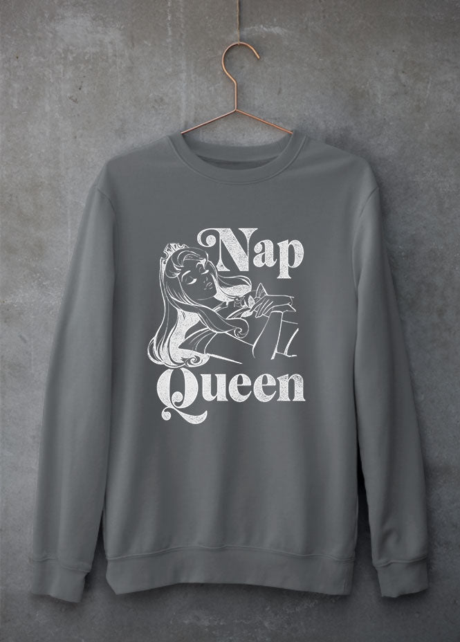 Nap Queen Grey Sweatshirt