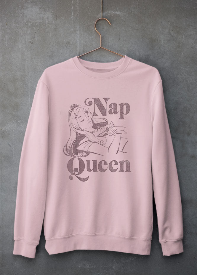 Nap Queen Pink Sweatshirt