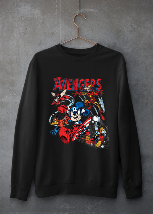 Avenger World Tour Black Sweatshirt (Front & Back)