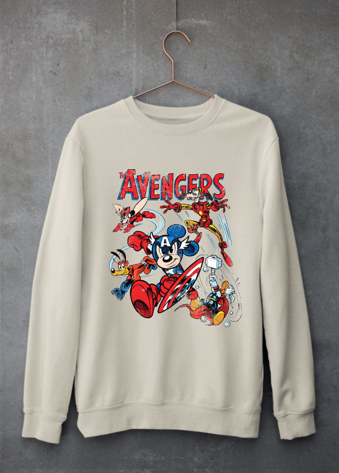 Avenger World Tour Sand Sweatshirt (Front & Back)