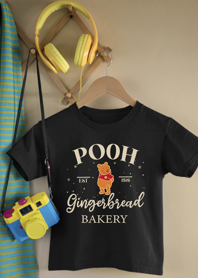 Winnie Bakery Children's Black Tee