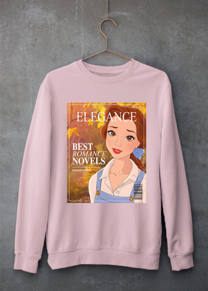 Belle Cover Pink Sweatshirt