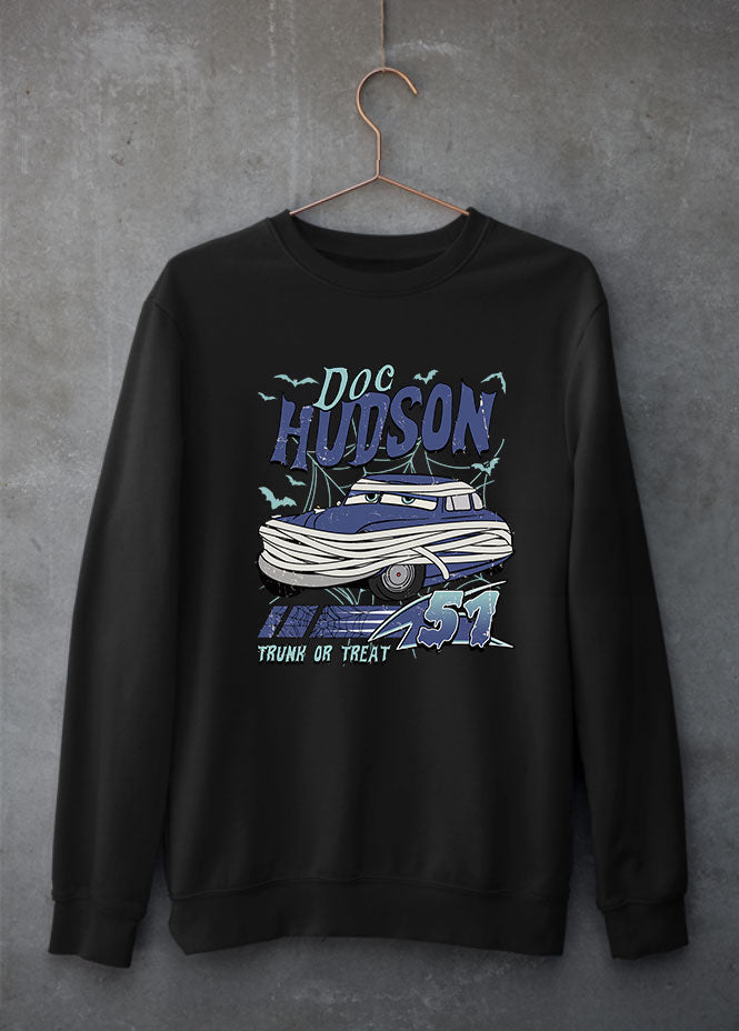 Hudson Cars Halloween Black Sweatshirt