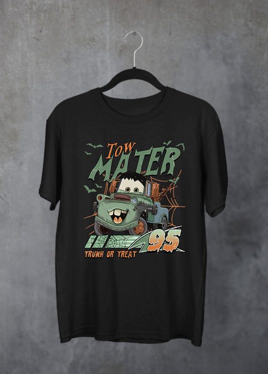 Mater Cars Halloween Black T-Shirt