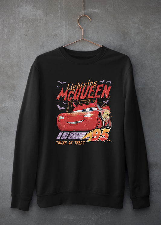 McQueen Cars Halloween Black Sweatshirt