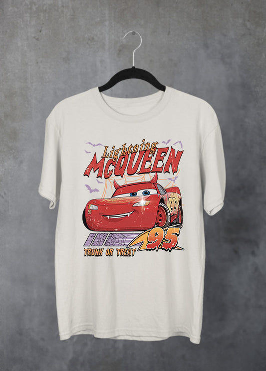 McQueen Cars Halloween Sand T-Shirt