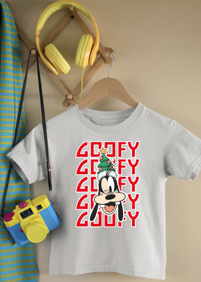 Christmas Goofy Children's Cream Tee