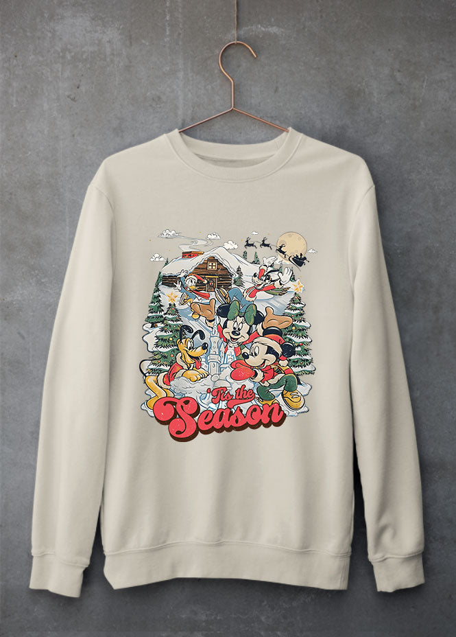 Christmas Scene Sand Sweatshirt