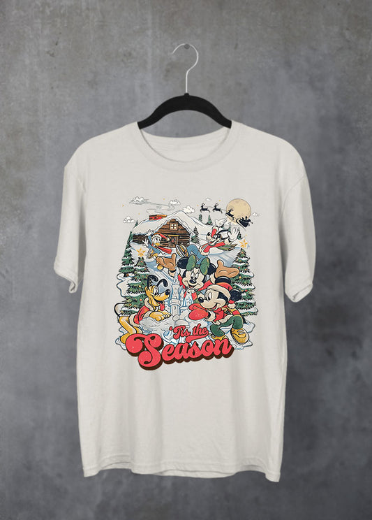 Christmas Scene Sand T-Shirt