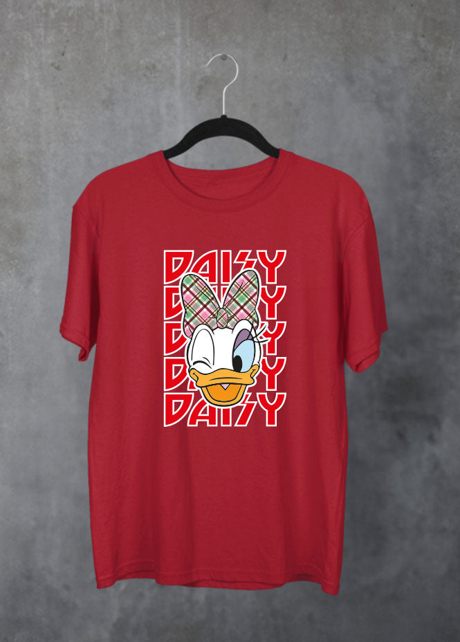 Daisy Christmas Red T-Shirt