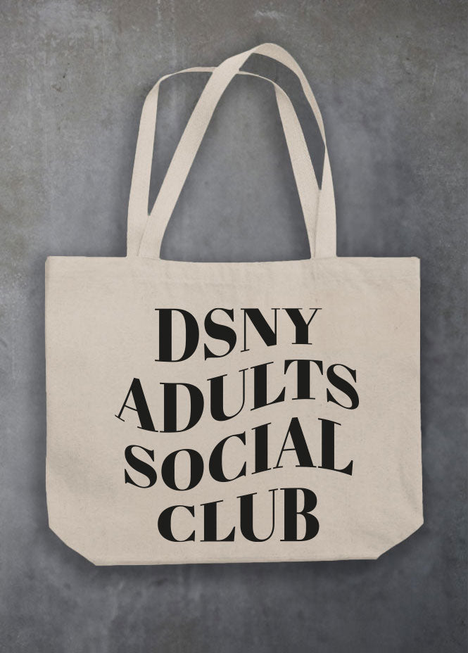 DSNY Adults Natural Tote Bag