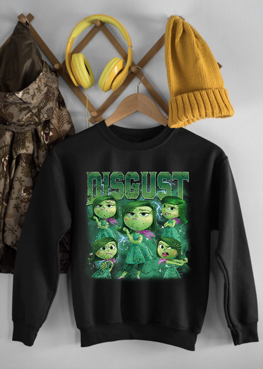 Disgust Black Children's Sweatshirt