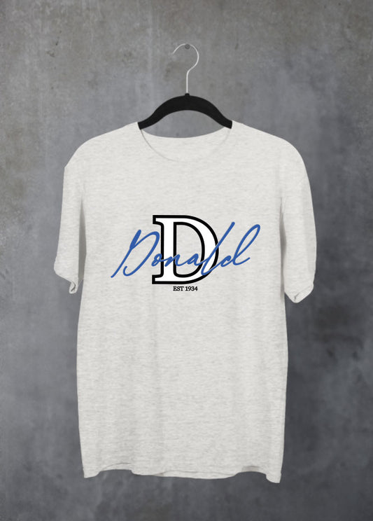 Donald Signature Ash T-Shirt