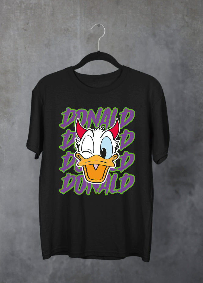 Donald Slime Black T-Shirt