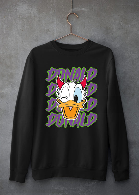 Donald Slime Black Sweatshirt