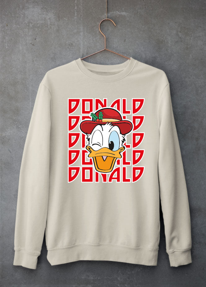 Donald Christmas Sand Sweatshirt