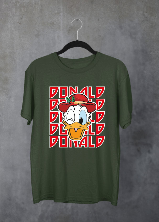 Donald Christmas Green T-Shirt