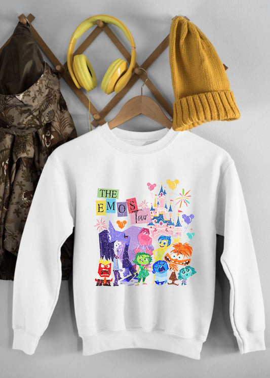 Emotions Castle White Children's Sweatshirt