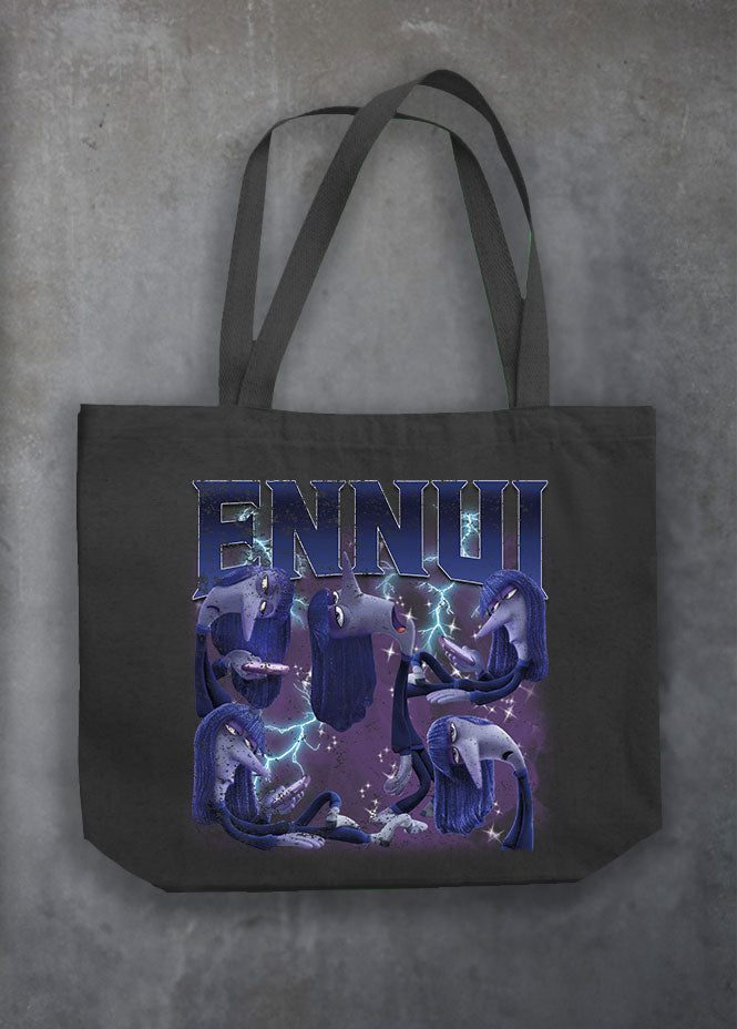 Ennui Black Tote Bag