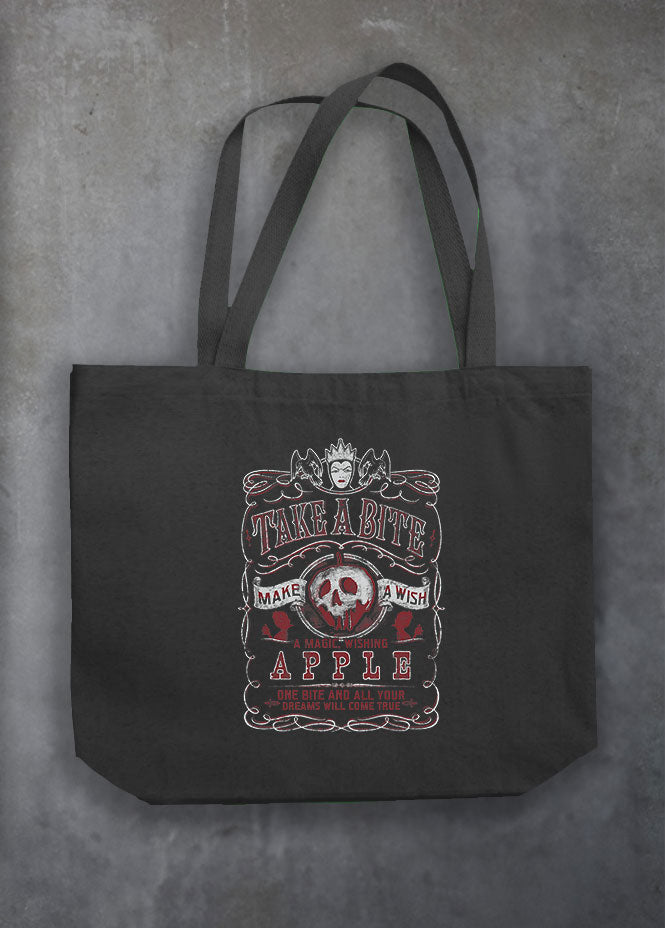 Evil Queen Black Tote Bag