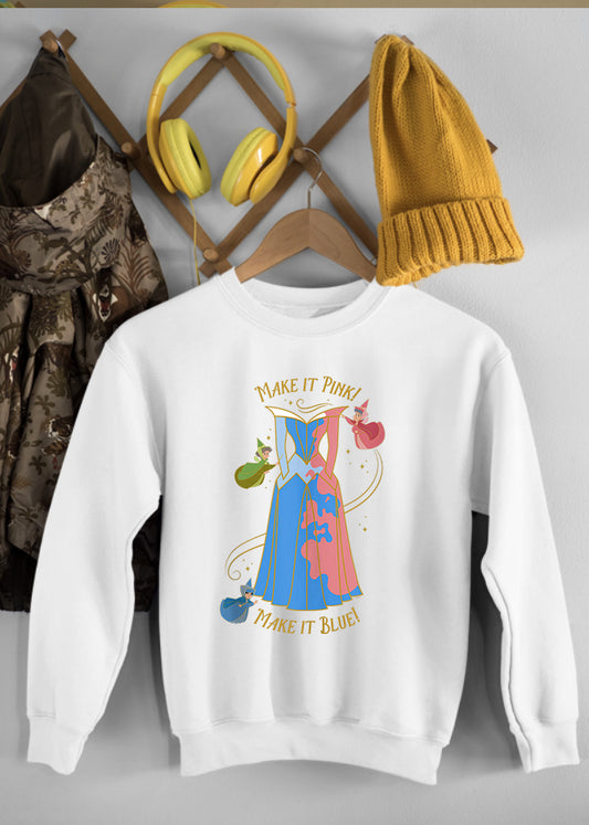 Fairies White Children's Sweatshirt