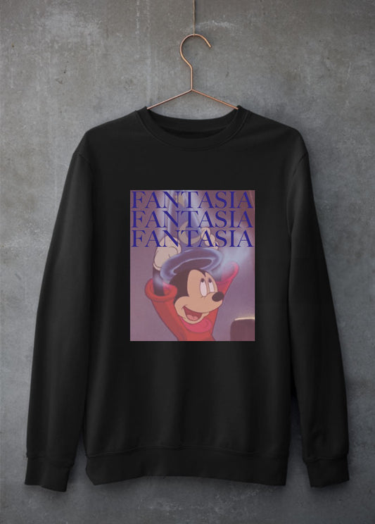 Fantasia Black Sweatshirt