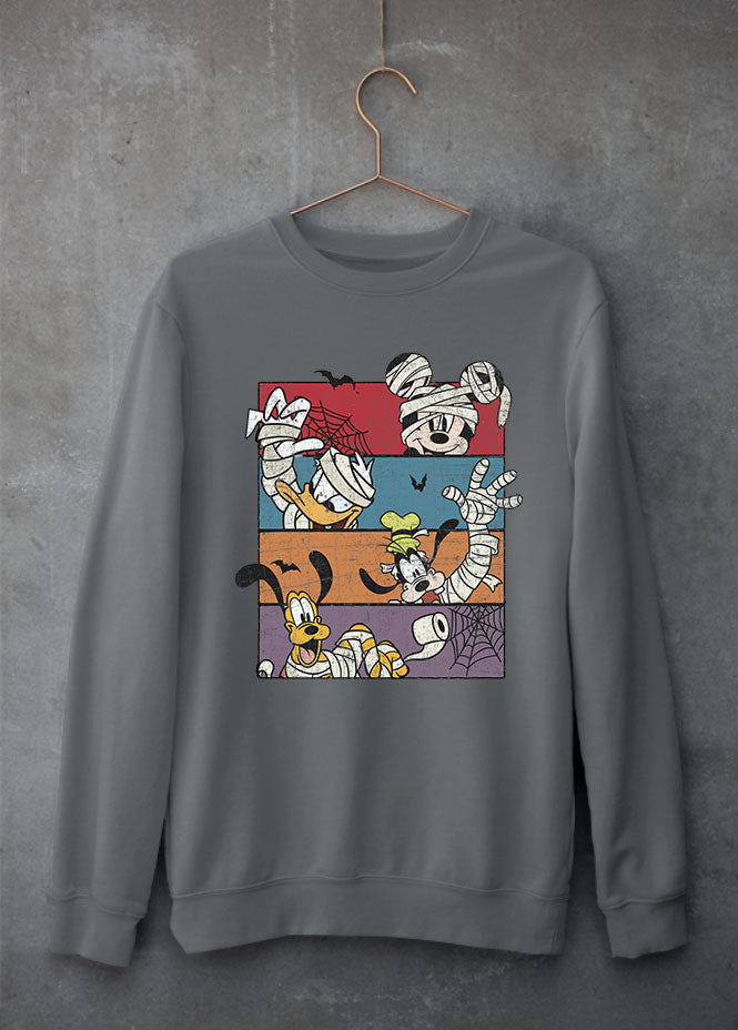 Mickey Friends Grey Sweatshirt