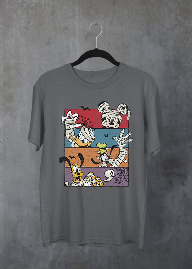 Mickey Friends Grey T-Shirt