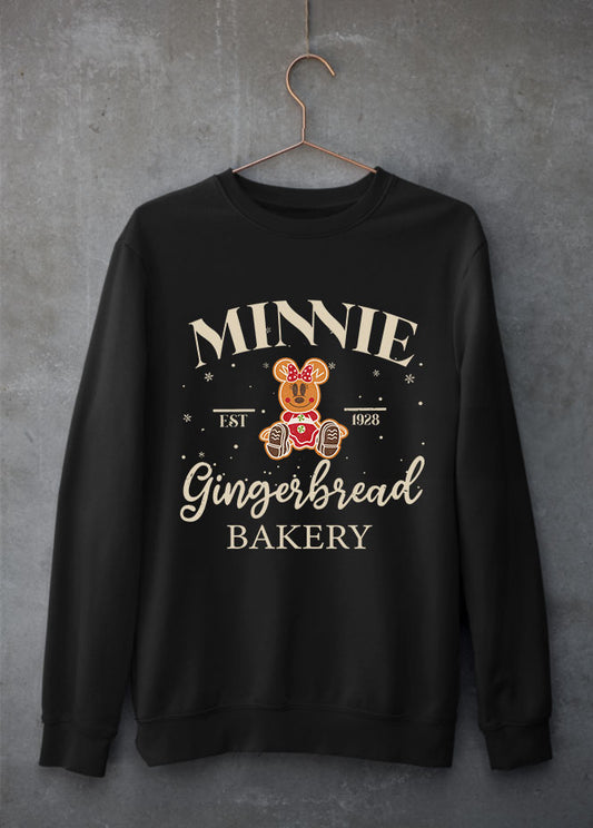 Minnie Bakery Black Sweatshirt